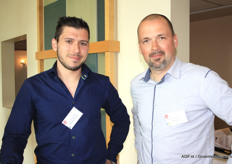 Bart Van Bael (Univeg) en Maarten Verhaegen (BelOrta).