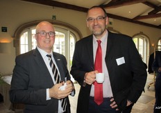 Chris de Pooter (BelOrta) en Daniël Cromphout (KBC).