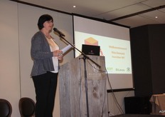 Rita Demaré sprak over de rechten en plichten van telers en coöperaties.