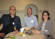 Koen Carels (SALV), Marc Betjes (LAVA) en Mieke Plackaert (KDT/LAVA).