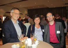 De VLAM-delegatie: Ludo Willems, Vanessa Ringler en Koen Vanswijgenhoven.