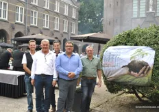 Het team van Horti-Consult. Gilbert Heijens, Jan Verbaarschot, Marco van Noord, Ruud van Amersfoort en Jan Banken. Ton van Kessel was helaas verhinderd.