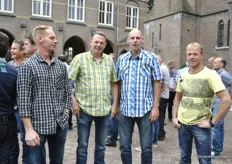 Gert-Jan Frencken, Ronald Mies, Leo Uijtdewilligen (ook wel bekend als de laatste rijke tuinder van Brabant) en Peet Withagen