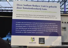 Veel aandacht voor de Sodium Reduce Unit, aangeschaft door Lans. Hiermee kunnen te hoge natriumgehalten in eht recirculatiewater voorkomen worden.
