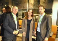Bart de Jong (Ahoy Rotterdam) met Andrea van der Hoven en Jeroen van Aalst van Anchor Insurance