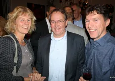 Karin Zwinkels (plek 30 op kandidatenlijst CDA Tweede kamer!), Herwi Rijsdijk van ABC Westland Beheer en Ted Zwinkels van Zwingrow