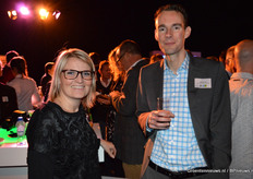 Rianne de Goeij (‎Spontaan Communicatie & Organisatie) en Laurens Vis (Alfa accountants)