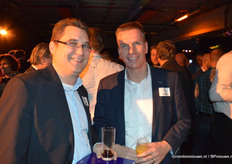Patrick Zwaan (Rabobank) en Leon Lankester (AAB)