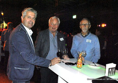 Peter Janmaat (Bouquetnet), Louis Bakker (Mondoverde) Paul van der Hoorn (‎Adomex)