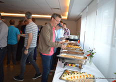 Bier en Ballen gehad. Nu het Buffet