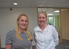 Maike Hanenberg en Ineke Stijger van Wageningen University & Research BK Glastuinbouw