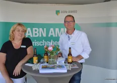 Tineke van Oorschot-Dekker en Martin Boelen van ABN-AMRO.