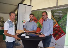 Vissers Plant Innovators: Ruud van Bommel en zijn collega Bert de Vries hadden bezoek