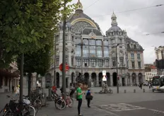 De congreslocatie was in het hart van Antwerpen, vlakbij het prachtige station.
