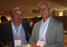 Willem Van der Does (BG Door International) en Nico Harteveld (Koppert Biological Systems).