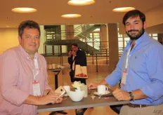 Guillaume Lefranc en Pedro Alvarez van Goemar Lab. (Arysta Group).