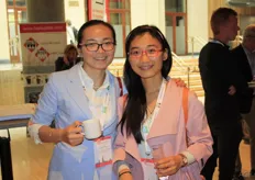 Rong Zhang (IRTA) en Lijuan Meng (Ghent University).