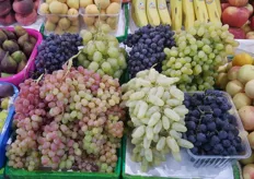 Diverse soorten druiven