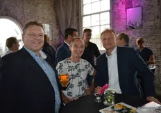 Bert Strikkers (Alumat Zeeman, Aad Witkam (Schermned) en Arno van Deursen (Van der Valk Horti Systems)