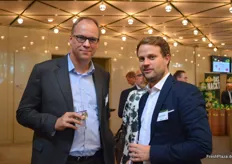 Christian Sega van agiles Informationssysteme GmbH en Christoph Waltert van de SanLucar Group