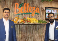 Fabricio Torres en Ricardo Mendes van Torres Tropical Fresh. Fabricio laat weten dat er veel vraag is naar exoten verpakt in een mix