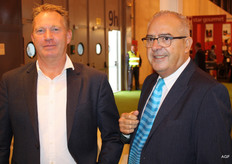 Gerrie van Ooijen met de heer Carbonelli