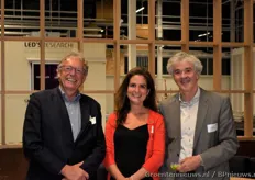 Nick van den Berg en Sharon Janmaat-Bouw van Gemeente Rotterdam en Gerard van Oosten van Hogeschool Inholland