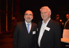 Thomas Schlich van Landgard en Arie de Bruijn oud-EPS medewerker.