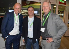 Werner Kastelein van RPO ICT Solutions, Ron Jongejan van Jaguacy Holland en Willem Nowee van Varekamp Coldstores Holland.