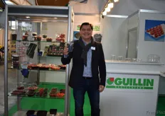 Massimo Bellotti vertegenwoordigt de internationale verpakkingsfabrikant Guillin