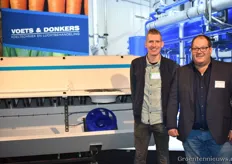 "De dochteronderneming van VND Producuts, Voets&Donkers. Harm van Geffen & Marc Voets presenteerde hun nieuwe "Hygienische verdamper"."