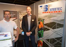 Marco van der Pluijm (Montagebedrijf van der Pluijm) en Wilco Bos (Steetec)