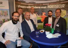Maximilian Weber, Thomas Stiller, Florian Strobel, Arjen van den Berg, Konstantin Lang en Michael Knobloch van Hortisecur