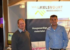 Arjan Vissers en Sven Fitters van Van Amelsvoort Kassenbouw