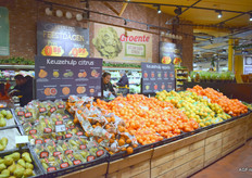 Citrus eiland, de keuzehulp laat zien dat op een ander moment appelen breed worden uitgestald