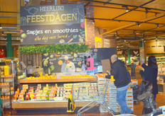 De smoothie en sappenbar biedt beleving