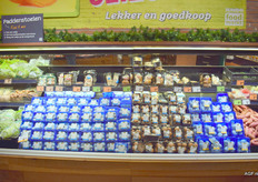 Reguliere champignons met de exotische daarachter