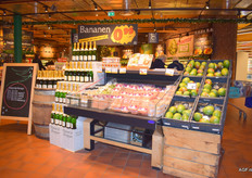 Cross-selling voor menu-inspiratie. Op vrijdag en zaterdag is er live cooking met deze ingrediënten