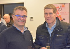 Fruithandelaren Bruno Buttiuns en Philippe Husten