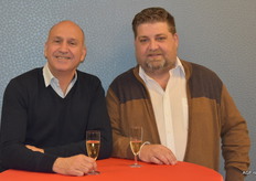 Materne van der Veken en Gert Frederickx (Frubelco)