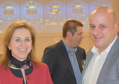 Député Inge Moors en vestigingsmanager Kris Jans