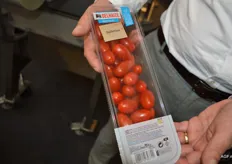met nieuw meegenomen de nieuwste tomatenverpakking van Delhaize.