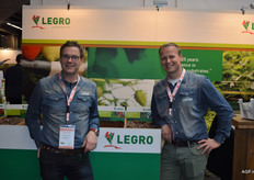 Dorus Verhoeven en Jacco Hoogendoorn van Legro Potgrond.