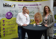 Arno Hellemons en Irene van Sohie van Biobest. Dit jaar feest; ze bestaan 30 jaar.