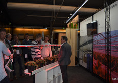 Er was veel animo voor de Floralux LT lichtlijn van Luminaid, speciaal voor aardbeien ontwikkelt.