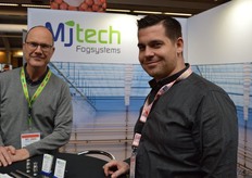 Peter van den Bemd en Ruud van Aperen van MJ-Tech Fogsustems