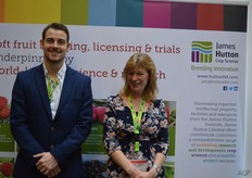 Jamie Smith en Nikki Jennings van James Hutton Ltd