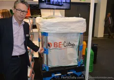 "Dankzij de BE-Cube heb je weinig ruimte nodig voor de retourzending," vertelt Jerry Arkensteijn van Beekenkamp Verpakkingen"