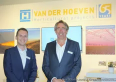 Bob Hunsche en Peter Spaans van Van der Hoeven Horticultural projects.