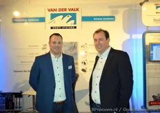 Rob Bekkering (Valk Systemen) en Reinout van den Berg (Van der Hoeven)